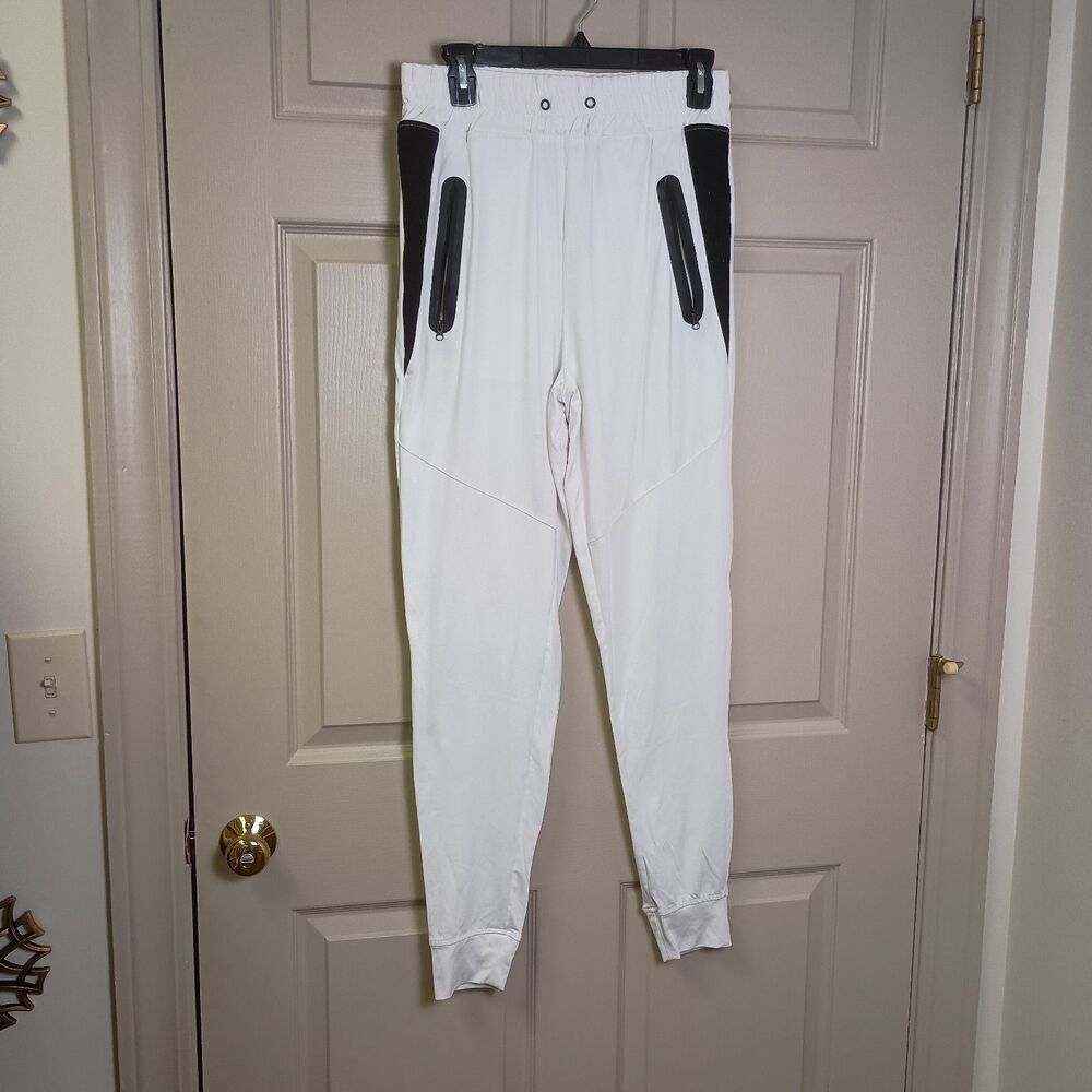 Company Eighty One Company 81 Mens Jogger Pants Size Small White Pull On Pockets